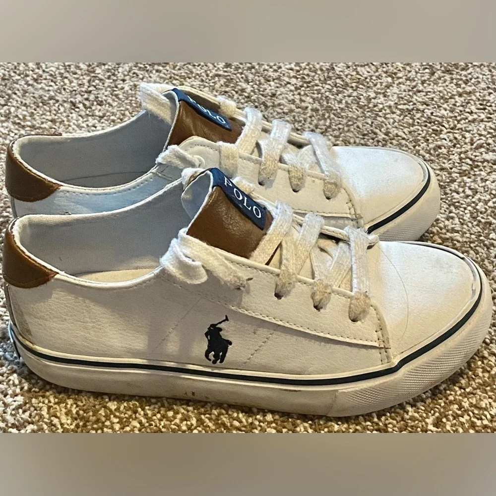 Polo by Ralph Lauren kids canvas shoes Sz 13